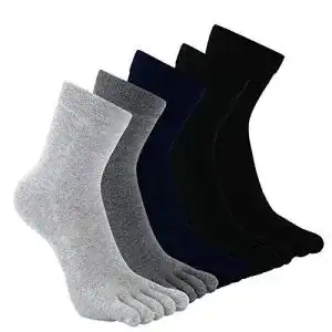 Zehensocken herren caidienu maenner baumwolle sport