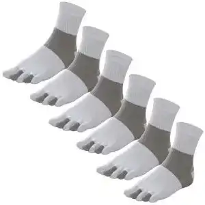 Zehensocken herren ginzin 6 paar herren baumwolle