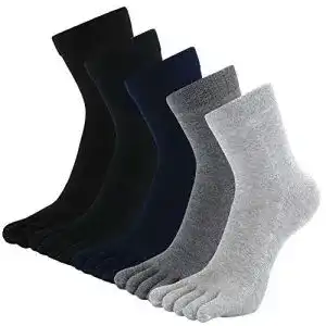 Zehensocken herren lofir 5 finger socken baumwolle