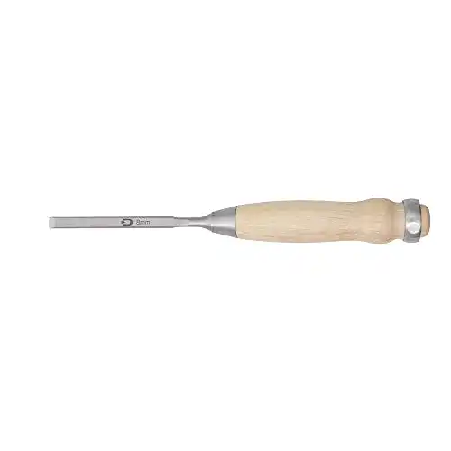 Dictum Stemmeisen mit langer Bauform und 8 mm Blattbreite