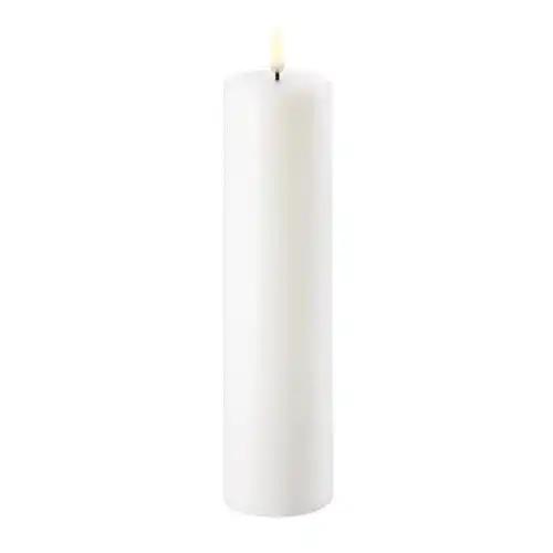 Uyuni LED Stumpenkerze mit 3D-Flamme und Timer-Funktion
