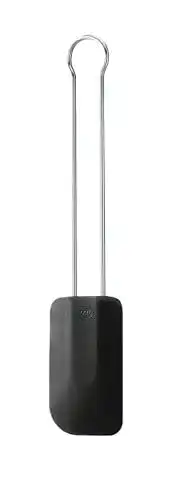Teigschaber von Rösle flexibler Teigspachtel aus Silikon und Edelstahl