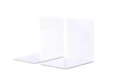 Buchstütze aus Metall (2er Pack) 14x12x14cm Bücherhalter