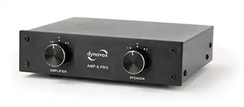 Lautsprecher Umschalter Dynavox AMP-S Pro für Stereo und Surround