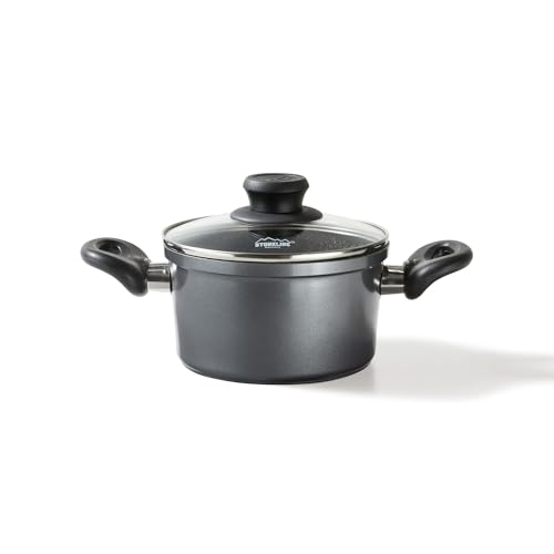 Kochtopf 16 cm Stoneline Aluguss mit Deckel und 1,6 L Fassungsvermögen