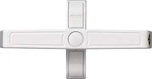 Abus Fenstersicherung 2420 AL0125 für Doppelflügelfenster