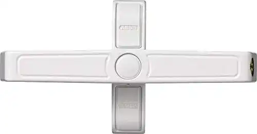 Abus Fenstersicherung 2420 AL0125 für Doppelflügelfenster