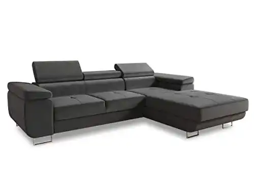 Ecksofa Divo mit Schlaffunktion und Bettkasten