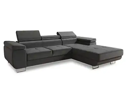 Ecksofa Divo mit Schlaffunktion und Bettkasten