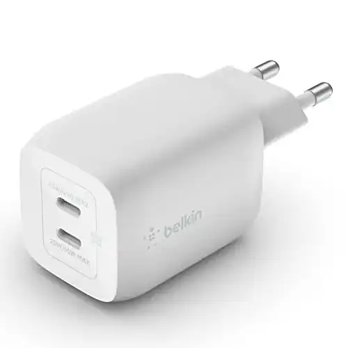 Belkin USB-C Ladegerät 65 W mit 2 Anschlüssen