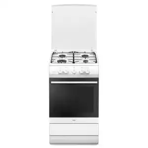 Amica Standherd SHGG 11560 W mit Gaskochfeld und 58 l Volumen