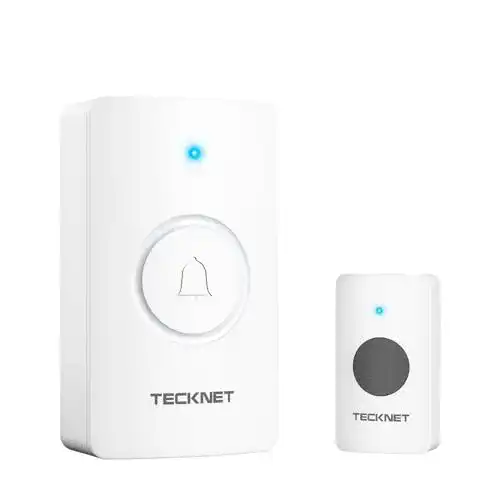 Funkklingel Tecknet mit tragbarem RGB Bluetooth Lautsprecher
