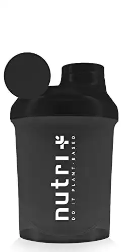 Proteinshaker Nutri Nano-Shaker 300ml in Schwarz – Kompakt und Praktisch