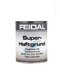 Haftgrund Feidal Super Haftgrund silbergrau RAL 7001 für Metall und Kunststoff