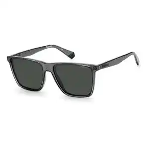Polaroid Herren PLD 6141/S Sonnenbrille in Grau, 58 mm