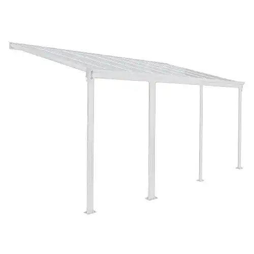 Terrassenüberdachung aus Polycarbonat von Home Deluxe