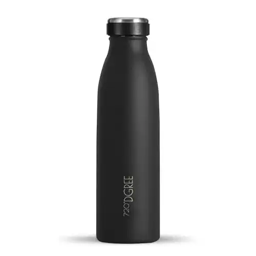 Edelstahl Trinkflasche 720°DGREE 500ml Vakuumflasche für Getränke