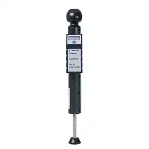 Stützlastwaage Atsensotec STB150 mit Dosenlibelle in Schwarz