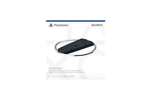 PS5 Standfuß für Playstation 5 – Vertikaler Standfuß in Silber und Schwarz