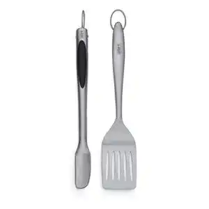 Weber Grillbesteck Set 6707 aus Edelstahl, 2-teilig