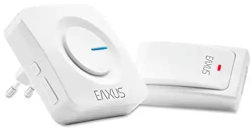 Funkklingel ohne Batterie von Eaxus Kinetische Energie, wetterfest
