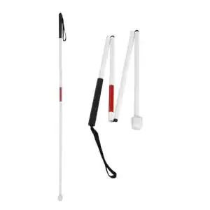 Faltbarer Gehstock Hurrise 127 cm für Sehbehinderte und Senioren