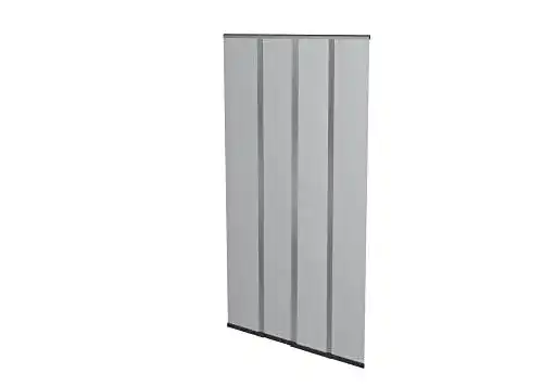Lamellenvorhang Windhager Insektenschutz für Türen, anthrazit, 100 x 220 cm