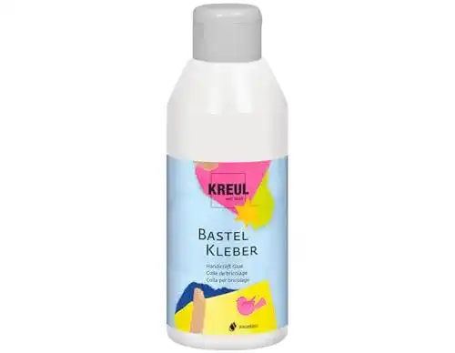 Bastelkleber Kreul 49361 transparent, 250 ml auf Wasserbasis