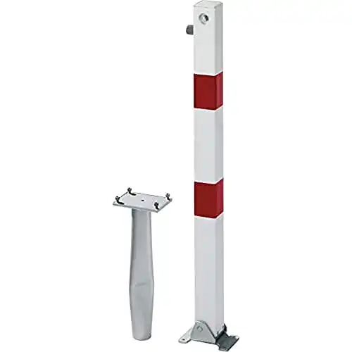 Absperrpfosten Alberts 781149 Klappy-Bo – Klappbar und einbetonierbar