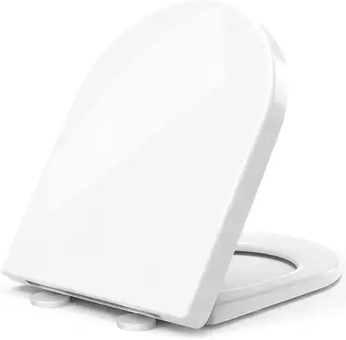 WC-Sitz mit Absenkautomatik und Quick Release Funktion