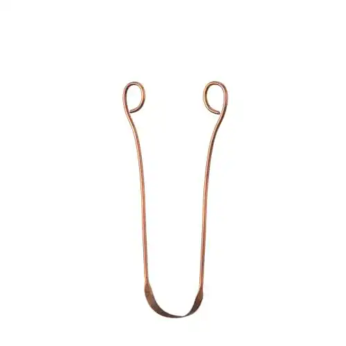 Zungenreiniger aus Kupfer von Isabella’s Clearly Copper für natürliche Mundpflege