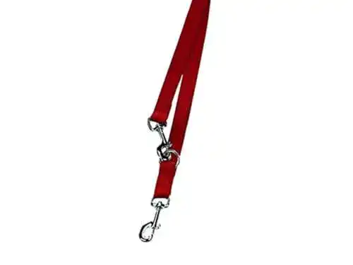 Welpenleine Nobby Führleine Classic in Rot, 200 cm, 15 mm Breite
