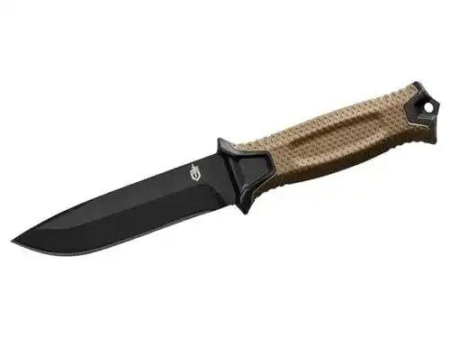Taktisches Gerber Messer mit glatter Klinge und Holster