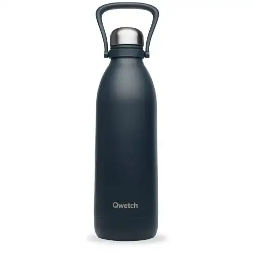 Edelstahl Trinkflasche 1,5 Liter Qwetch – Isolierflasche für Getränke
