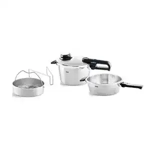 Fissler Vitavit Premium Topfset 4-teilig für Schnellkochen und Braten
