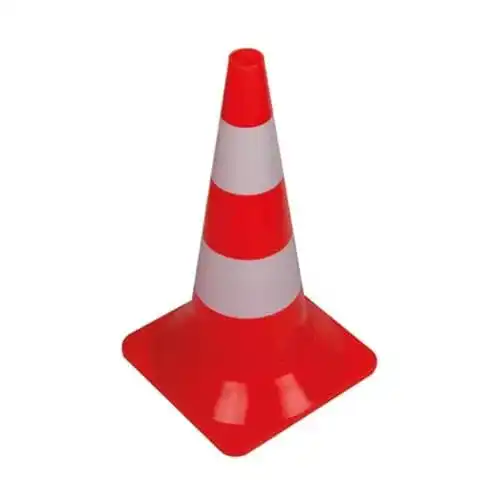 Verkehrsleitkegel Perel Velleman 1190-50 Pylon in Weiß
