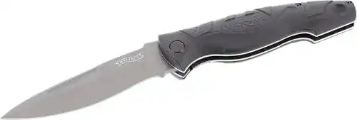Walther Klappmesser TFK mit 440C Klinge und Nylon-Gürtelholster