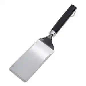 Weber Grillplattenwender 41 cm aus Edelstahl mit rutschfestem Griff
