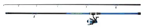 Brandungsangel-Set Shakespeare Firebird Beachcaster Ruten- und Rollen-Kombination