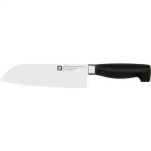 Zwilling Santokumesser Vier Sterne mit 18 cm Klingenlänge aus Spezialstahl