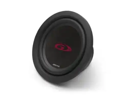 Alpine SWG-844 Subwoofer mit 400 W Spitzenleistung und 8 Zoll Durchmesser