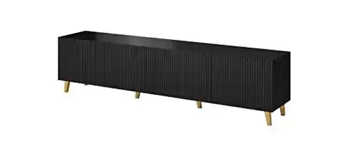 Lowboard Bim Furniture TV-Schrank Pafos 200 cm mit gefräster Front