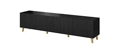 Lowboard Bim Furniture TV-Schrank Pafos 200 cm mit gefräster Front