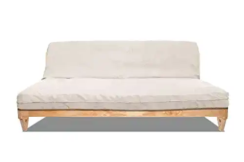 Futonsofa Futon On Line Schlafsofa Zürich mit natürlichem Bezug
