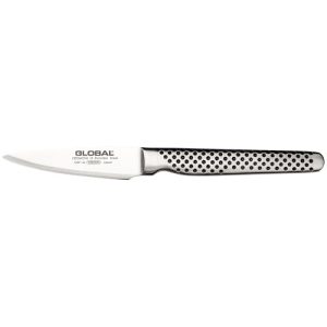 Global GSF-46 Schälmesser mit 8 cm Klinge aus rostfreiem Stahl
