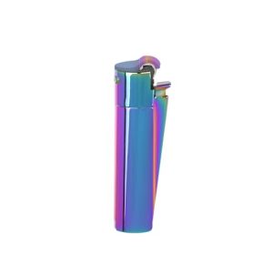 Clipper Feuerzeug Glacier Ice aus Metall, nachfüllbar und in Geschenkbox