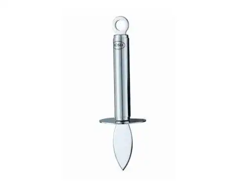 Austernmesser von Rösle mit ergonomischem Rundgriff und Edelstahl