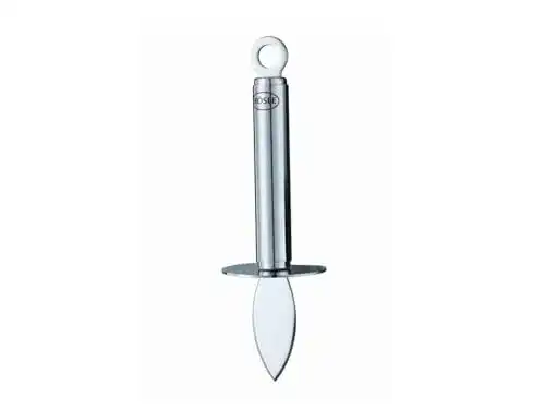 Austernmesser von Rösle mit ergonomischem Rundgriff und Edelstahl