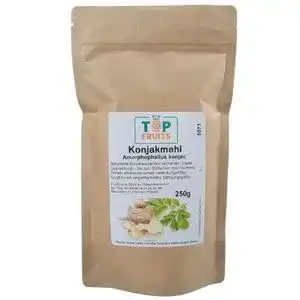 Appetitzügler Konjakmehl 250 g von Topfruits
