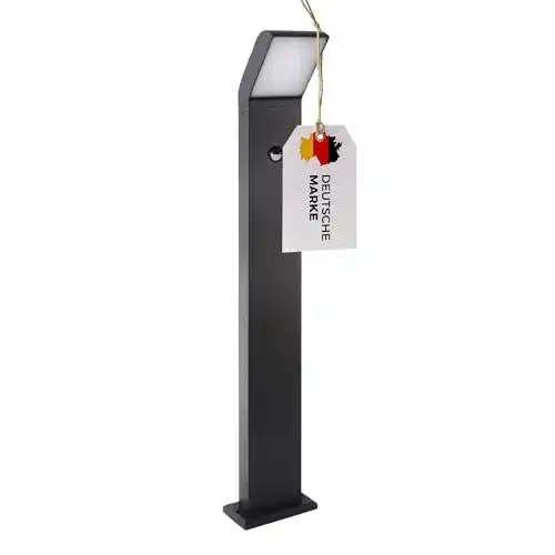 Wegeleuchte mit Bewegungsmelder und LED-Technologie
